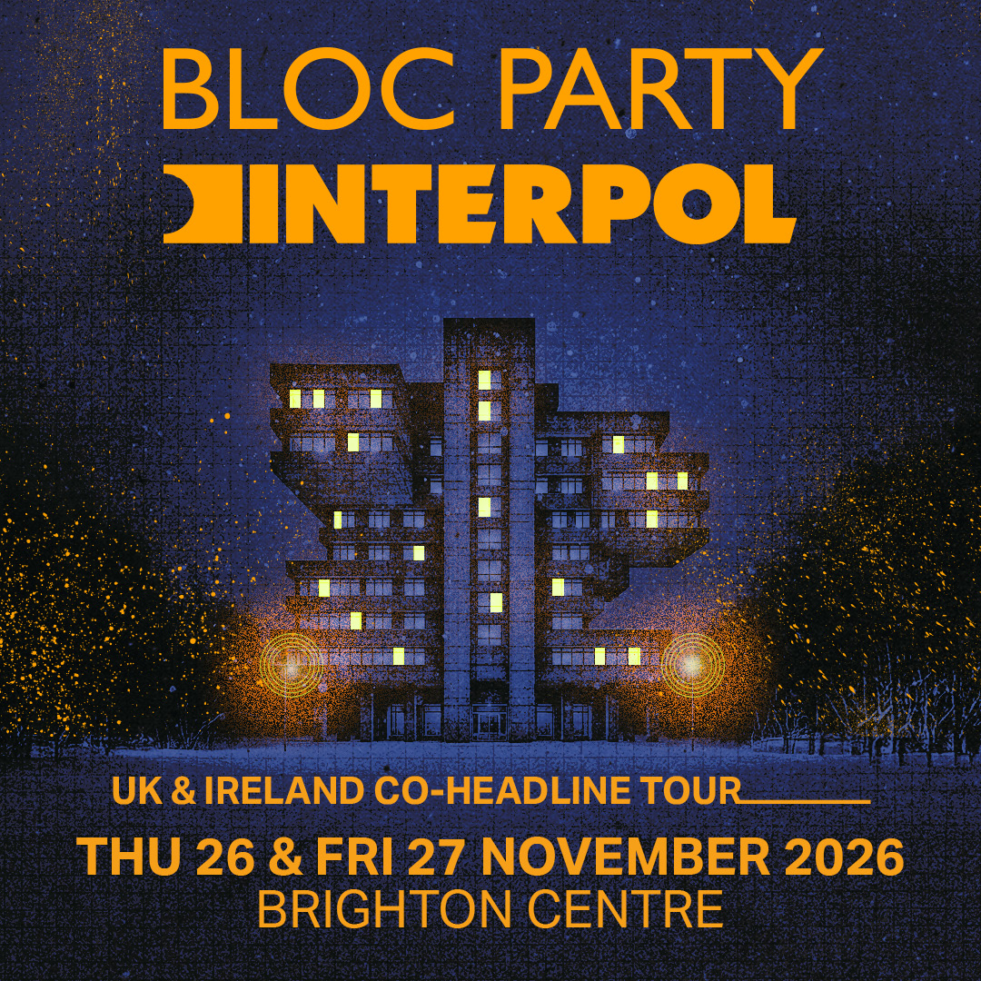 Bloc Party & Interpol UK 26 Brighton Venue 1080 X 1080