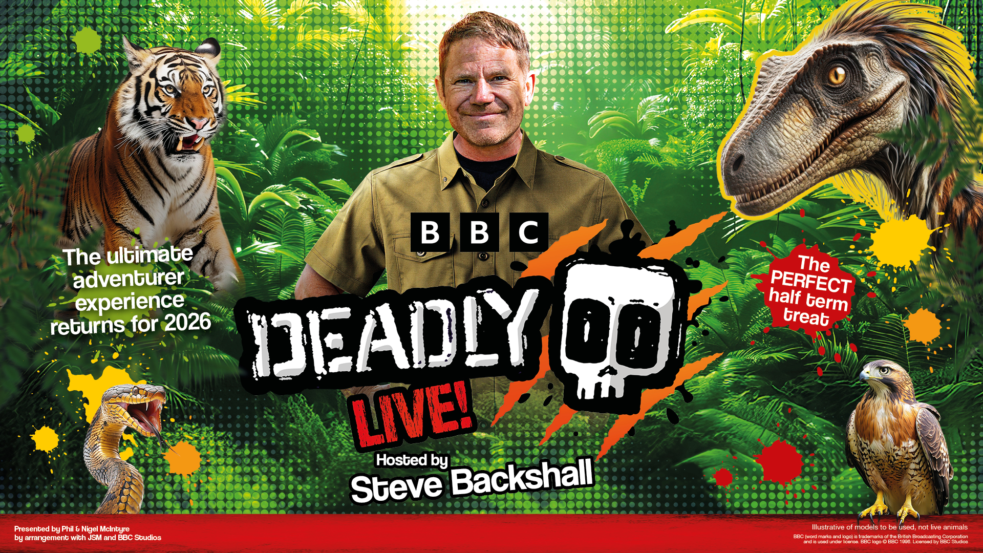 Steve Backshall's Deadly Live!, from The Brighton Centre